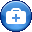 Blue Medical Icons software