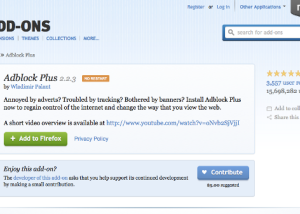 Adblock Plus for Internet Explorer screenshot