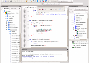 software - Code::Blocks for Windows 20.03 Build Apr 3 20 screenshot