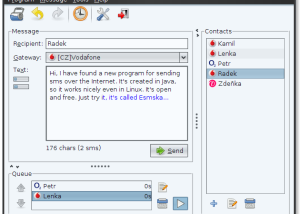 software - Esmska Portable 1.9.1 screenshot