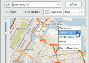 GMapCatcher screenshot