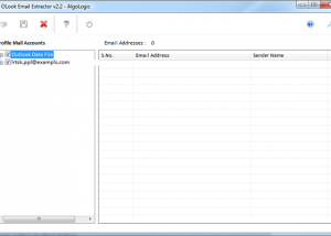 software - OLook Email Extractor Pro 4.0 screenshot