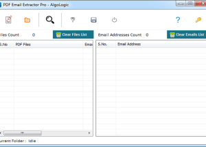 software - PDF Email Extractor Pro 2.1 screenshot