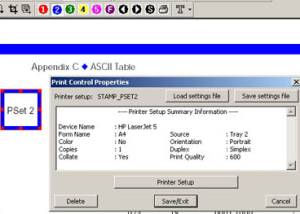 software - PDF Print Control 4.05 screenshot