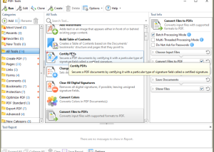 software - PDF-Tools 10.3.1.388 screenshot