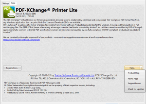 Full PDF-XChange Printer Lite screenshot