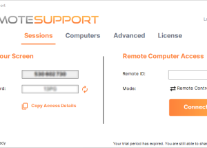 software - TSplus Remote Support 3.60 screenshot