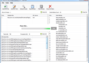 software - Website Email Address Extractor 1.4 screenshot