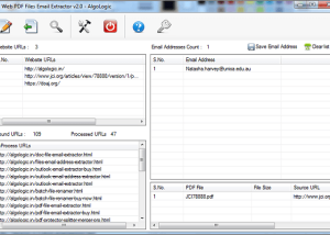 software - Website PDF Email Extractor Pro 2.0 screenshot