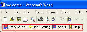 software - Word to PDF Converter 5.0 screenshot