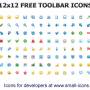12x12 Free Toolbar Icons 2013.1 screenshot