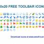 20x20 Free Toolbar Icons 2013.1 screenshot