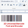 2D Barcode Font and Encoder for Windows 14.12 screenshot