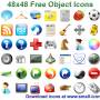 48x48 Free Object Icons 2013.1 screenshot