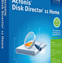 Acronis Disk Director Home 11 build 2121 screenshot