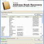 Address Book Recovery 2.2 screenshot