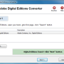 Adobe Digital Editions Converter for Mac OS X 1.23.10602 screenshot