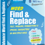 Advance Word Find and Replace 5.7.1.64 screenshot