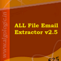ALL File Email Extractor 2.5 screenshot