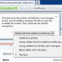 anonymoX for Firefox 4.5.4 screenshot