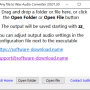 Any file to Wav Audio Converter 20.07.30 screenshot
