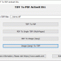 AzSDK TIFF To PDF ActiveX DLL 3.00 screenshot