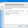 Backup Outlook and Exchange Folders 4.20 screenshot