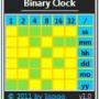 Binary Clock 2.9 screenshot