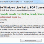 Birdie Windows Live Mail to PDF Converter 3.0.4 screenshot