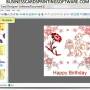 Birthday Cards Printing Software 9.2.0.1 screenshot