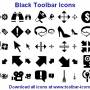 Black Toolbar Icons 2015.1 screenshot