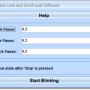 Blink Caps Lock, Num Lock and Scroll Lock Software 7.0 screenshot