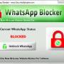 Block WhatsApp 1.0 screenshot