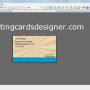 Business Cards Designer 9.2.0.1 screenshot