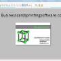 Business Cards Printing Software 8.3.0.1 screenshot
