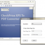 CheckPrixa XPS To PDF Converter 1.20 screenshot