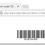 PHP Code 128 Generator 2023 screenshot