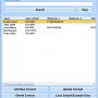 Contact List Database Software 7.0 screenshot