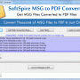 Convert bulk MSG to PDF 5.5 screenshot