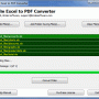 Convert Excel to PDF 2.9 screenshot