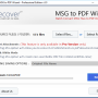 Convert Outlook 2013 MSG to PDF 2.0 screenshot