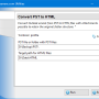 Convert PST to HTML for Outlook 4.21 screenshot