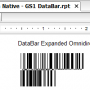 Crystal Reports GS1 DataBar Generator 17.11 screenshot