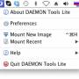 DAEMON Tools Lite for Mac 1.0 beta screenshot