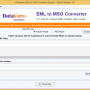 DataVare EML to MSG Converter Expert 1.0 screenshot