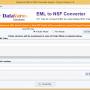 DataVare EML to NSF Converter 1.0 screenshot