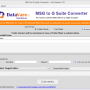 Datavare MSG to G Suite Converter 1.0 screenshot