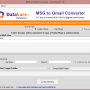 Datavare MSG to Gmail Converter Software 1.0 screenshot