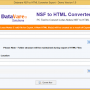 Datavare NSF to HTML Converter 1.0 screenshot