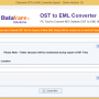 DataVare OST to EML Converter Expert 1.0 screenshot
